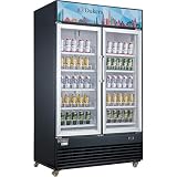 Dukers Appliance USA DSM-41R Merchandiser Refrigerator, Comm...