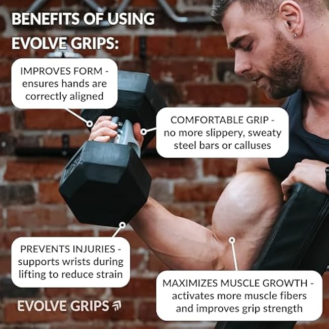 Ergonomic Thick Grips | Size: Performance (Medium) with 2.25¡± Outer Diameter