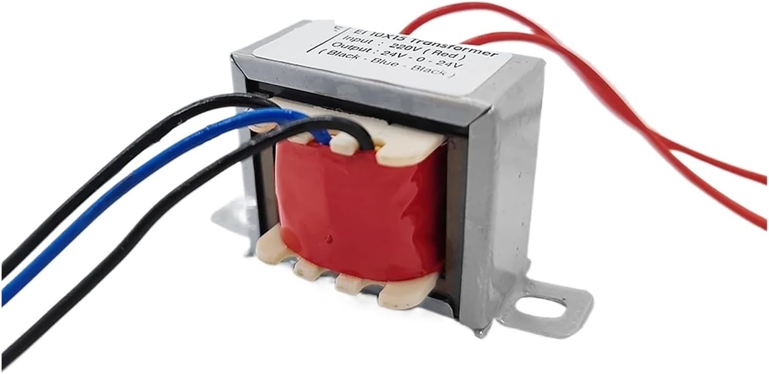 EI Power Transformer EI Power Transformer 20VA Dual Output 12V-0-12V 15V 18V 24V 110V Pure Copper Wire Audio Amplifier Transformer Input 220V 20Watt(Input 220V,18V-0-18V)