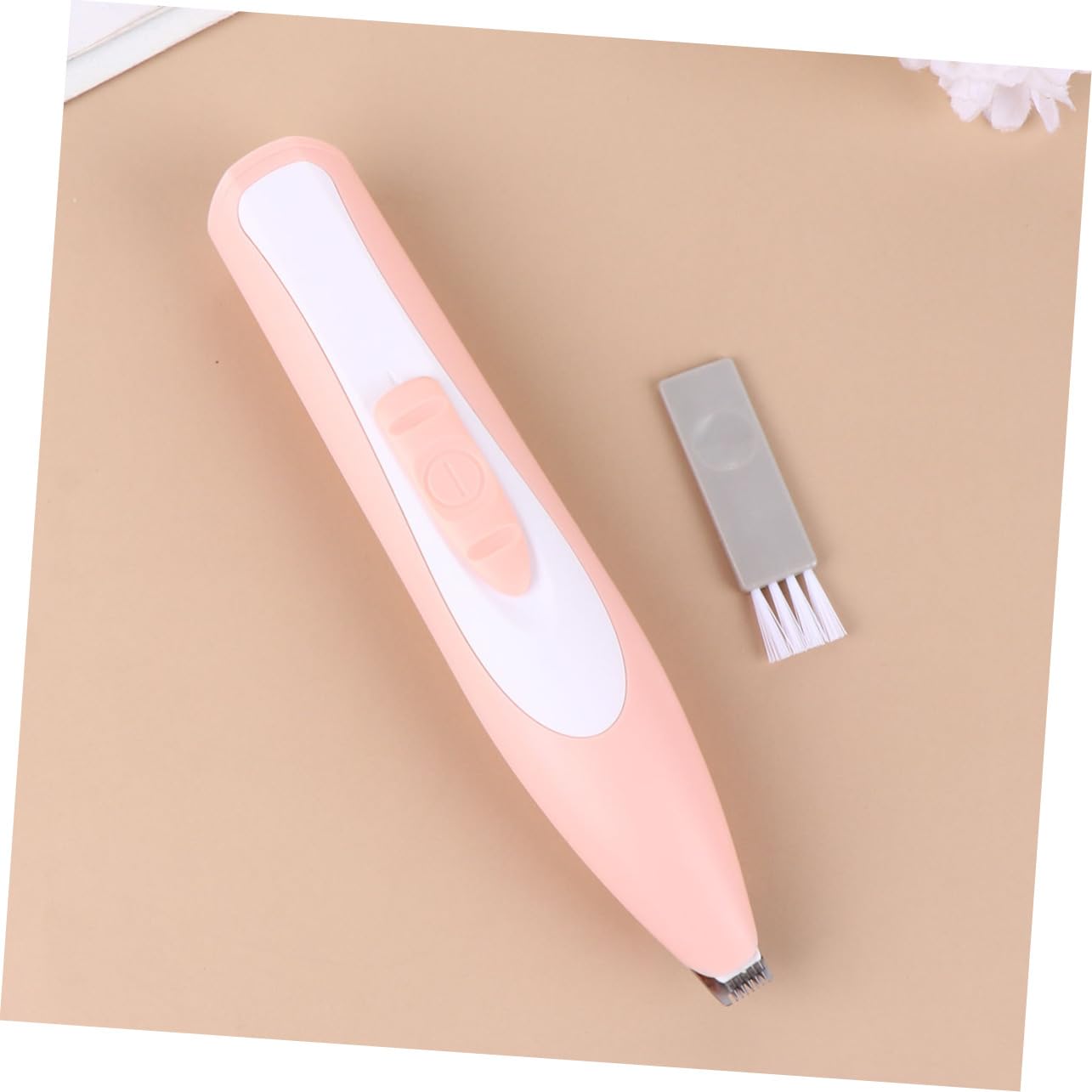 Abaodam Pet Hair Clipper Electric Trimmer for Dogs and Cats Cordless Design Smooth Cutting Cutter Head Quiet Grooming Device Pink