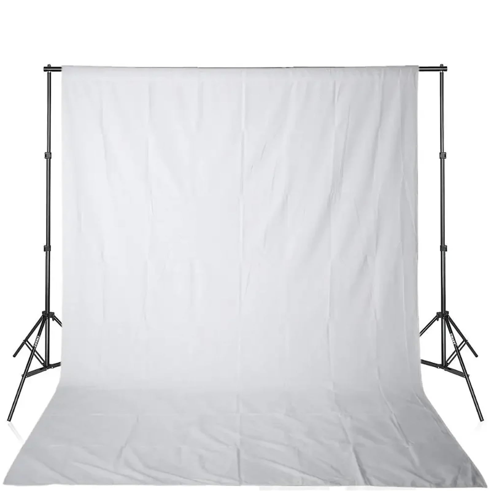 Sfondo Green Screen 1.6X1/2/3/4M Fondali Fotografia Poliestere Cotone Photo Studio Sfondo Schermo Verde Foto Sfondo 5 colori(White,160 X 400CM)