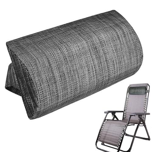 Xiixuuj Cuscino per poltrona lounge - Zero Gravitys Cuscino di Ricambio per Sedia Poggiatesta con Fascia Elastica - Cuscino per la testa per sedia reclinabile Cuscino poggiatesta impermeabile Cuscino