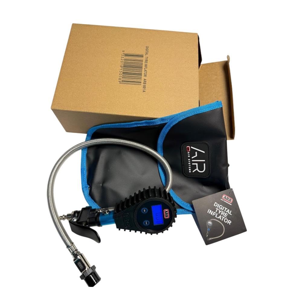 ARB ARB601A Digital Tire Pressure Gauge with Braided Hose and Chuck Inflator and Deflator 0-200 Psi 0-14 Bar 0-1400 Kpa. Ideal for Fast and Simple 4x4 Off Road Adventures - 2026 Launched product thumbnail 8