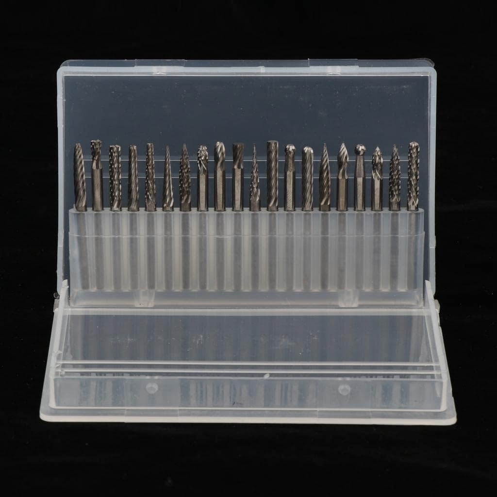 20 Pieces/Piece Set Tungsten Steel Carbide Cutter Rotary Bar Set CNC Engraving
