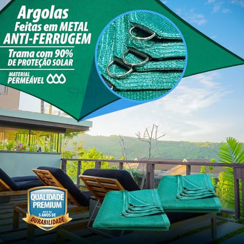 Sombrite 90% 4x6 Tela de Sombreamento Shade Toldo Sombra Cobertura para Carro Garagem Piscina Jardim