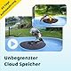 Birdfy Smart Vogeltränke Stehend mit Dual Kamera, Solar Vogeltränke Winterfest Vogelbad für Draußen Garten, Automatisch Aufnahm, Echtzeit Benachrichtigung, Zeitlupenvideo, Farbnachtsicht