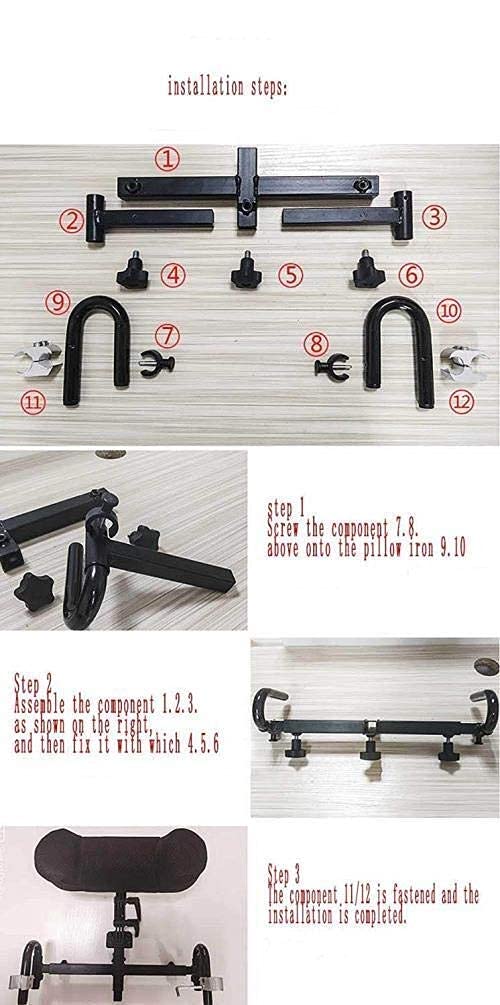 Silla, reposacabezas con Ruedas, cojín para reposacabezas Universal eléctrico Ajustable, autopropulsión de tránsito, cojín para Respaldo Grueso, cómodo y extraíble, cómodo