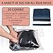 Cozy Essential Compression Bags for Travel - Travel Essentials - 20 Pack Space Saver Bags - No Vacuum Needed - Compression Packing Bags for Cruise Accessories