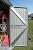 Arrow Shed Elite 14' x 14' Tall Outdoor Steel Storage Shed with High Gable and Lockable Doors Storage Building, Anthracite