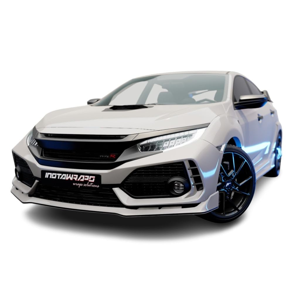 3M Car Wrap Rolle 2080 Gloss Storm Gray | G31 | (1,5 m x 4,6 m) | Auto-Vinylfolie für Autos – Auto-Innenfolie und -außen | mit gratis INSTAWRAPS Pro-Handschuh