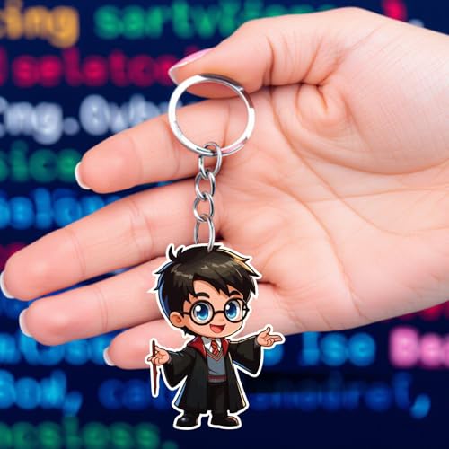 Image of Acrylic Anime & Cartoon Theme Keychain For Bike & Car | Birthday Return Gift For Kids | Gift For Girls & Boys