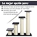 Pawhut Escalera para Mascotas Escalera para Gatos Perros Mayores Enfermos Pequeños Cubierta...