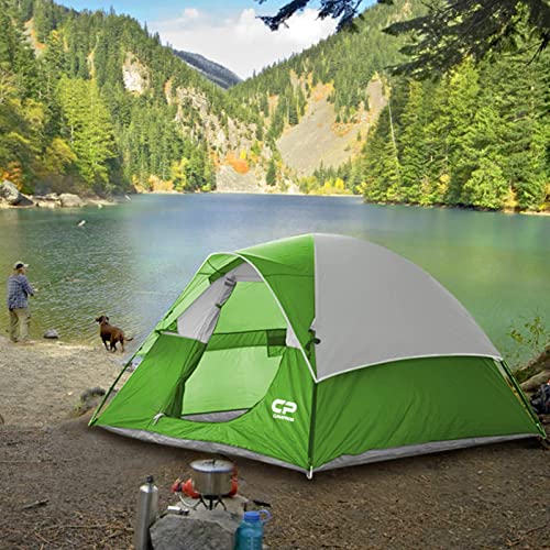 Carpa para 3 personas tipo domo CAMPROS CP para camping miniatura 3
