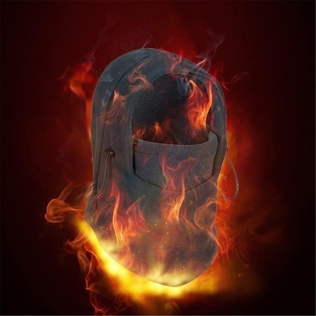 Unisex Outdoor Hiking Scarves Winter Warm Cap Cycling Thermal Fleece Balaclava Hooded Ski Neck Warmer