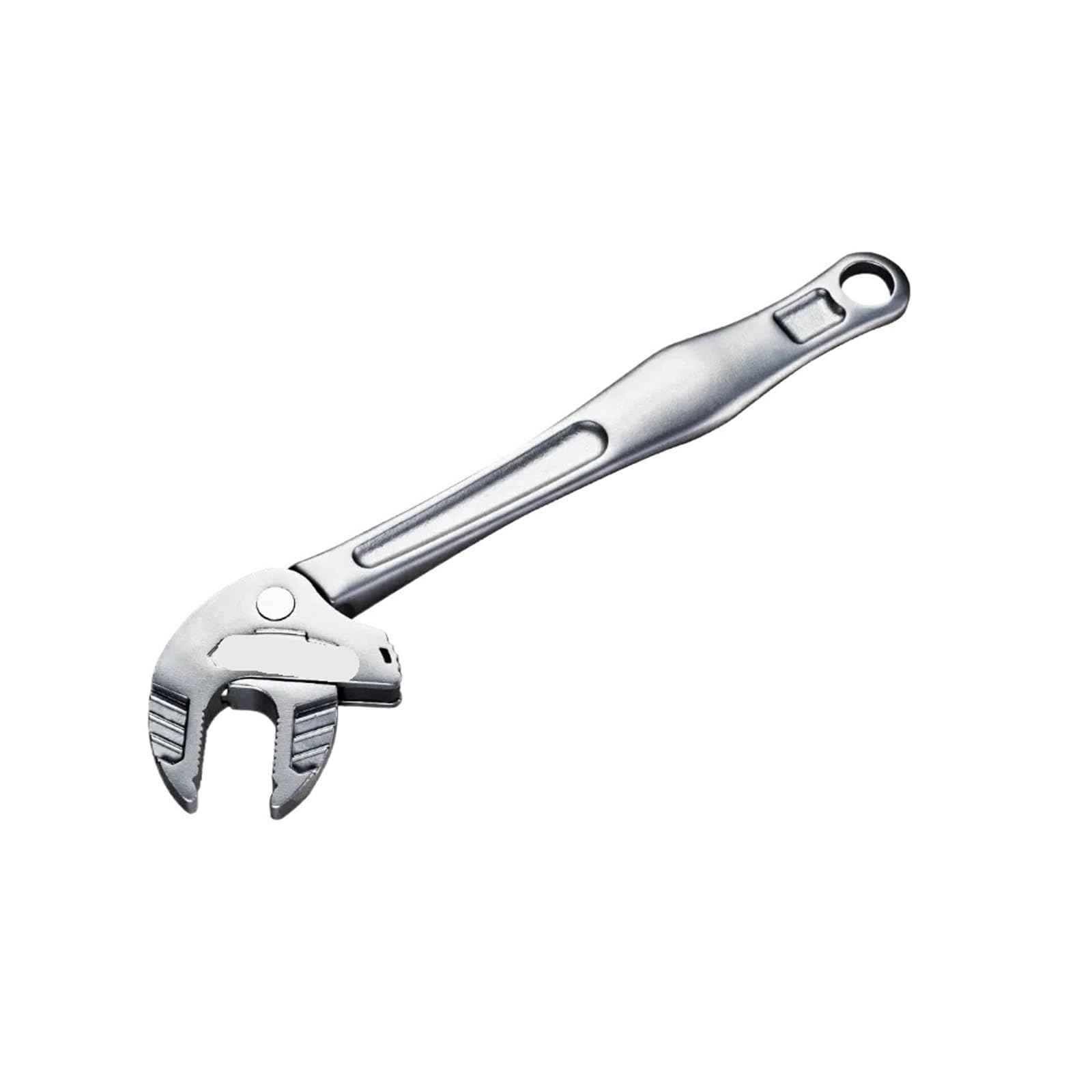 Wjiayao 16-19Mm Crab Claw Wrench Chromium Molybdenum Steel Crab Claw Wrench Adjustable Ratchet Heavy-Duty Wide Jaw Home(16-19Mm)