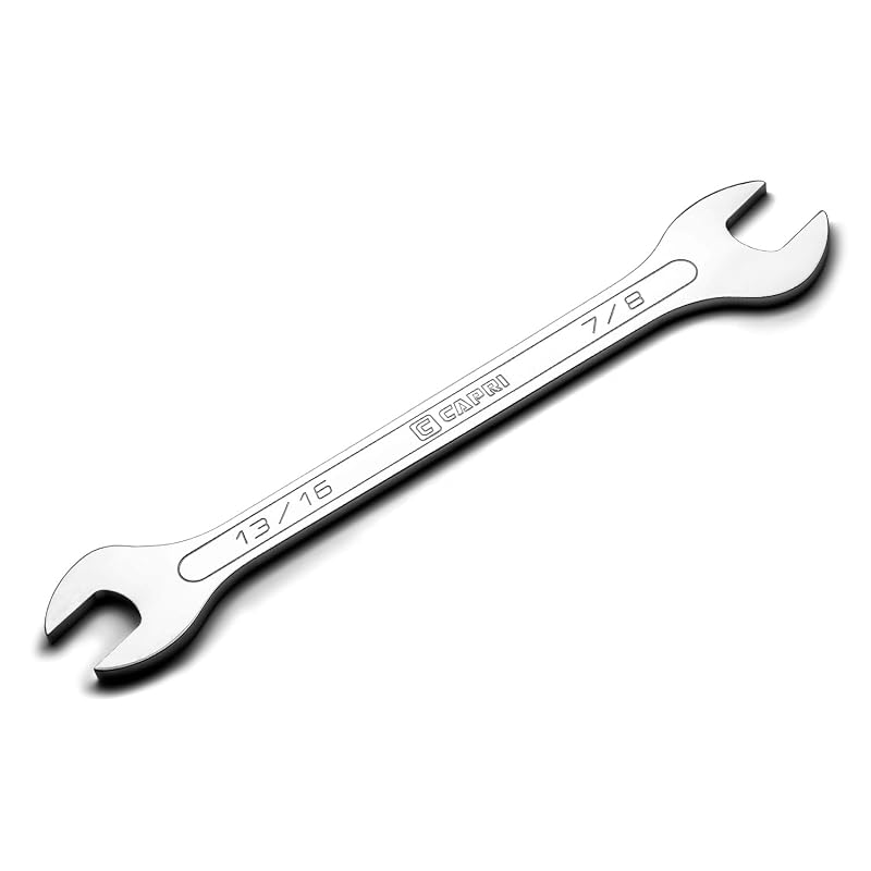 Chave de Boca Superfina Capri Tools 21,0 x 22,2 mm SAE em Aço Cromo-Vanádio