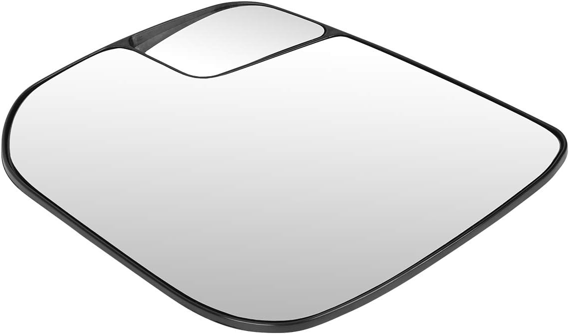 Auto Dynasty 23191158 Driver Left Side Mirror Glass w/Blind Spot Glass & Back Plate Compatible with 2015-2020 Chevy Colorado GMC Canyon