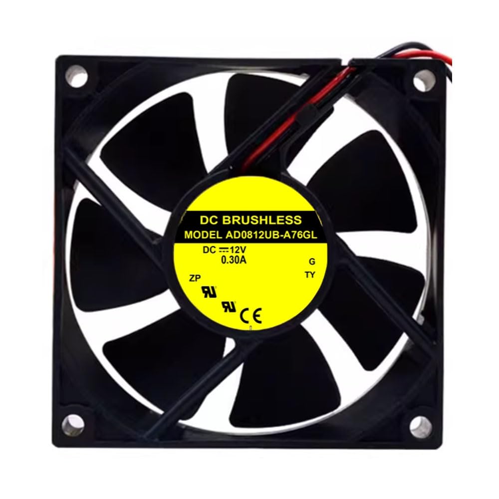 New for Laptop Cooling Fan for ADDA AD0812UB-A76GL DC12V 0.3A 2-Wire A1 Interface Fan