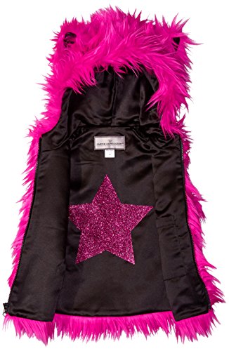 Widgeon Girls' Faux Fur Hooded Ear Vest2