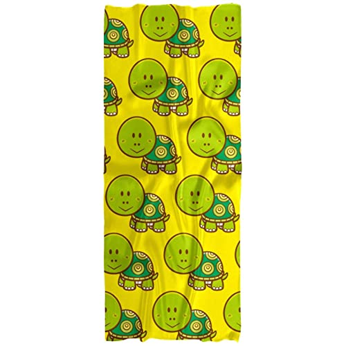 Châle enveloppant femme motif tortue verte pour vos balades fraîches d'automne