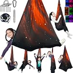 Sensory Swing for Kids Holds 300lbs Therapy Cuddle Hammock Chair