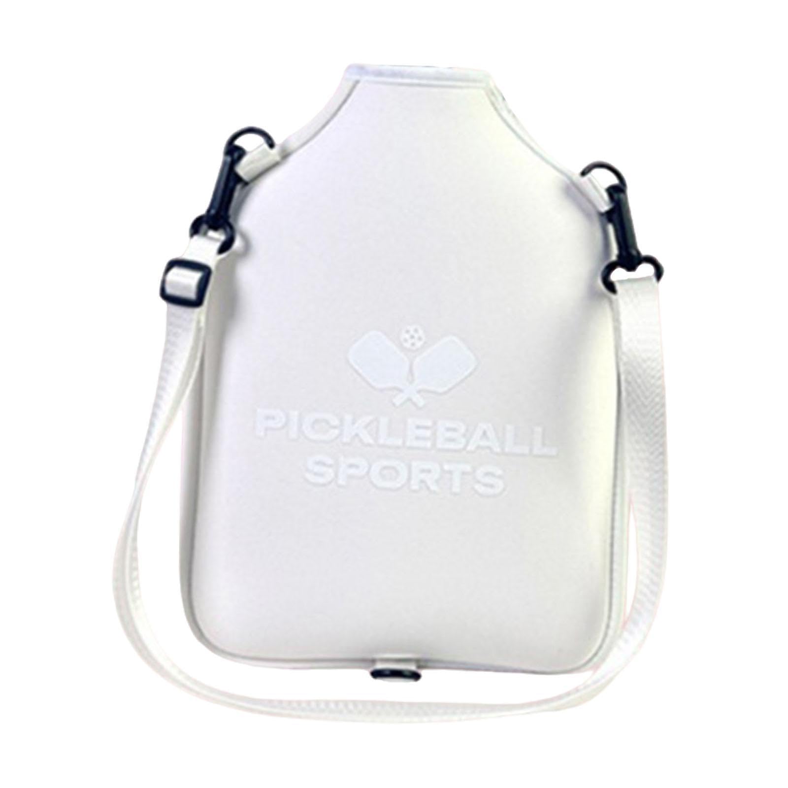 NIVAA Pickleball Paddle Bag for Adults Portable Lightweight Neoprene Racket Sleeve White-image-25