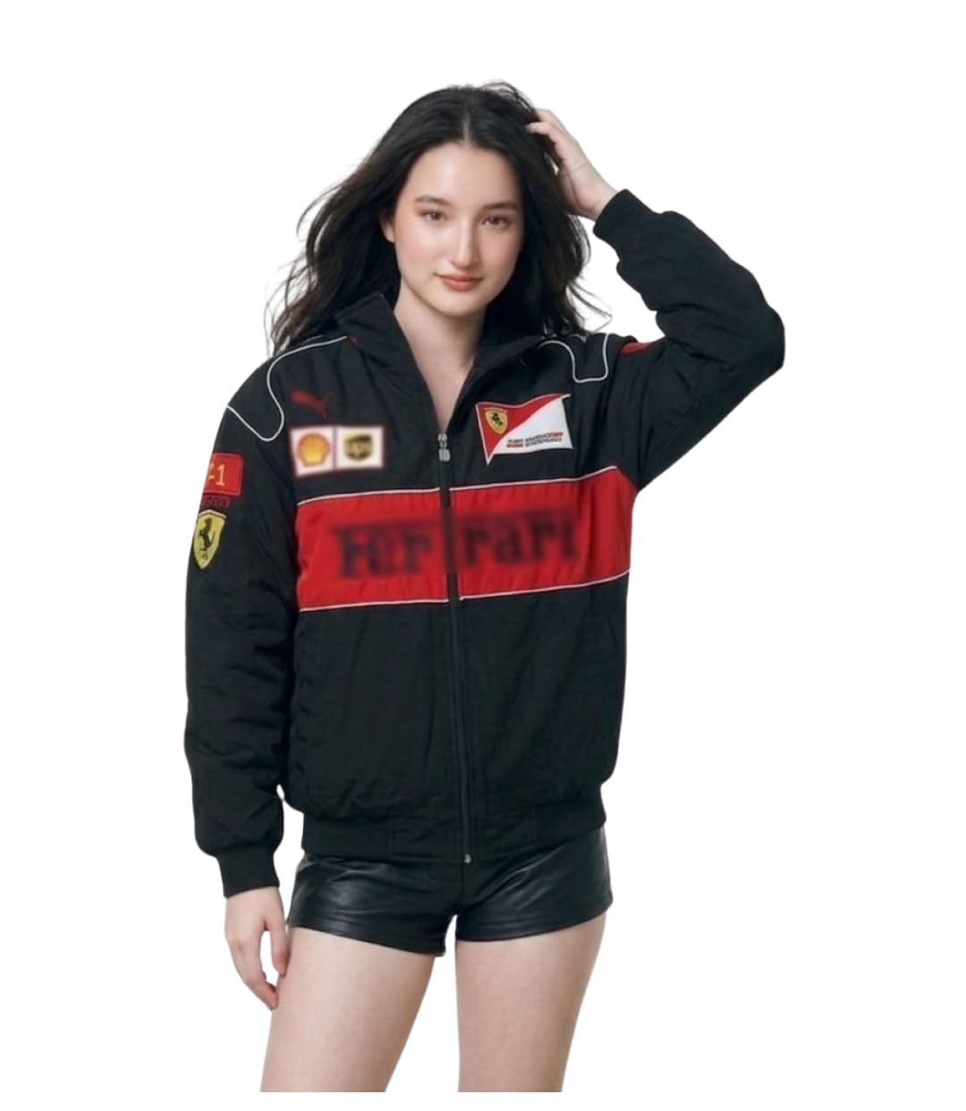 drobe Women's & Girl's Casual-Biker's/Rider's Zipper F1 Jacket-picture-16