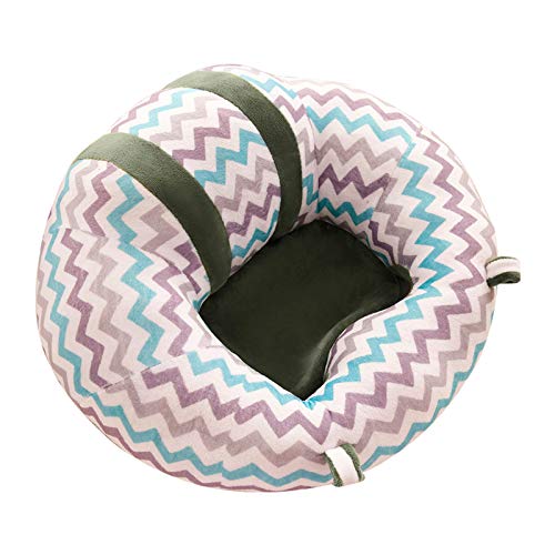 Image of Baby Support Seat Sofa,Baby Sitting Chair, Comfortable Infant Soft Plush Floor Support Seat Baby Learning to Sit Soft Animal Shaped Baby Sofa for Newborn