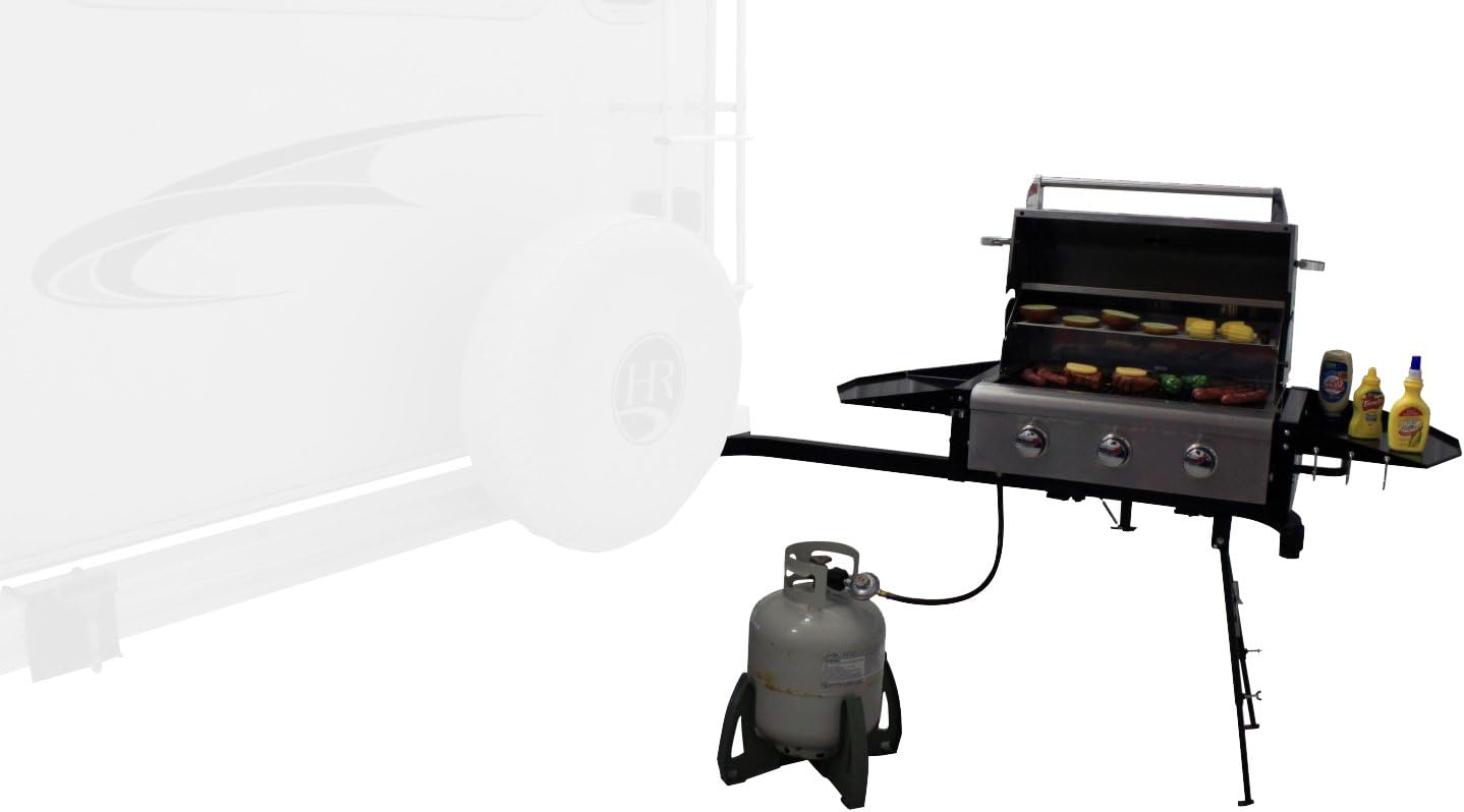 Party King MVP-9212 RV Swing'N Smoke Grill Package