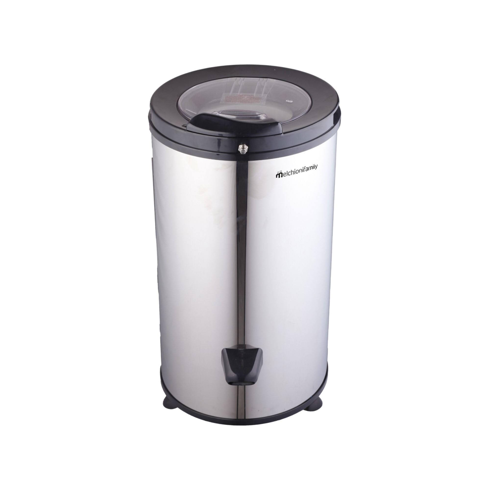 Melchioni Family Asciugatrice Vertigo a Centrifuga 3200 Giri/min, Asciugabiancheria con Materiale Esterno in Acciaio Inox, Asciugatrice portatile Capacità 6 kg