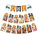 Pumpkin One Banner and Pumpkin 1st Birthday Photo Banner for Fall Pumpkin 1st Birthday Boy Decorations Pumpkin First Birthday Boy Supplies,Pumpkin Truck Birthday Supplies