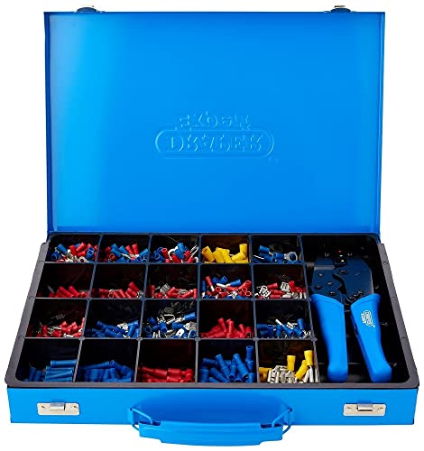 Draper Expert 56383 Crimp-Set mit Ratschen-Crimpzange