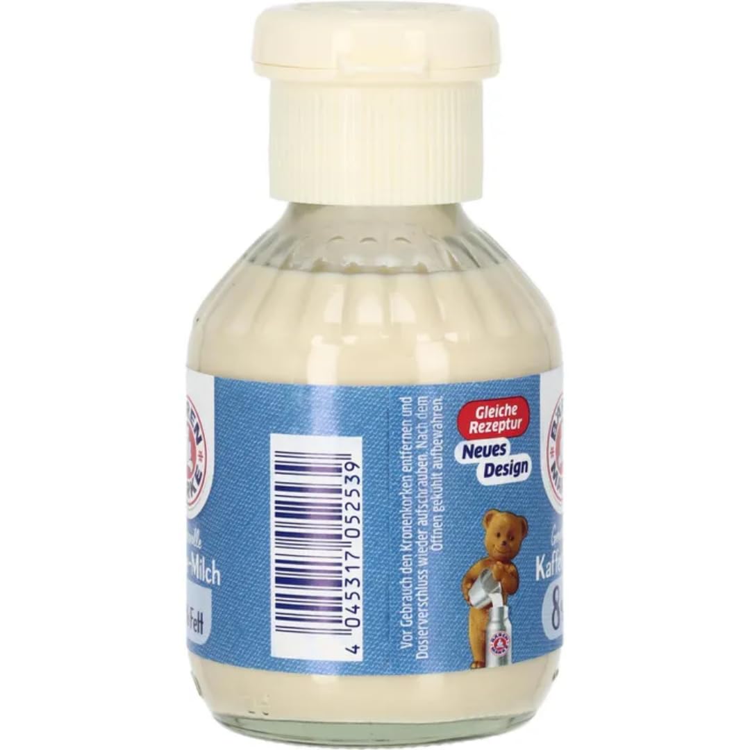 Bärenmarke Kondensmilch Kaffeetraum 8% Fett in der Flasche 170 Gramm x 48 Flasche mit Pufai Grocery Gratis