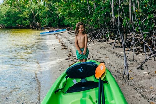 Image of Pelican - Poseidon Paddle - Aluminum Shaft with Reinforced Fiberglass Blades - Lightweight, Adjustable Kayaks Paddles - Perfect for Kayaking Boating