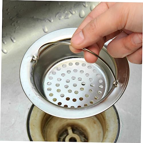 Colador para fregadero cocina acero inoxidable plateado miniatura 6
