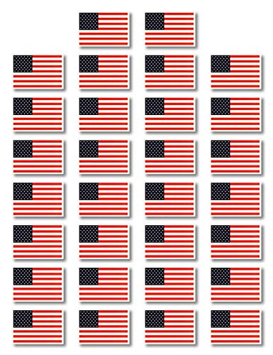 Fiomia United States National Flag Sticker US American Temporary Tattoo Face Decal Body