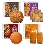 ベースブレッド 4種 16袋 パン [チョコ・メープル・こしあん・ミニ食パンレーズン] 置き換えダイエット ダイエット食品 完全栄養食 BASE BREAD ベースフード