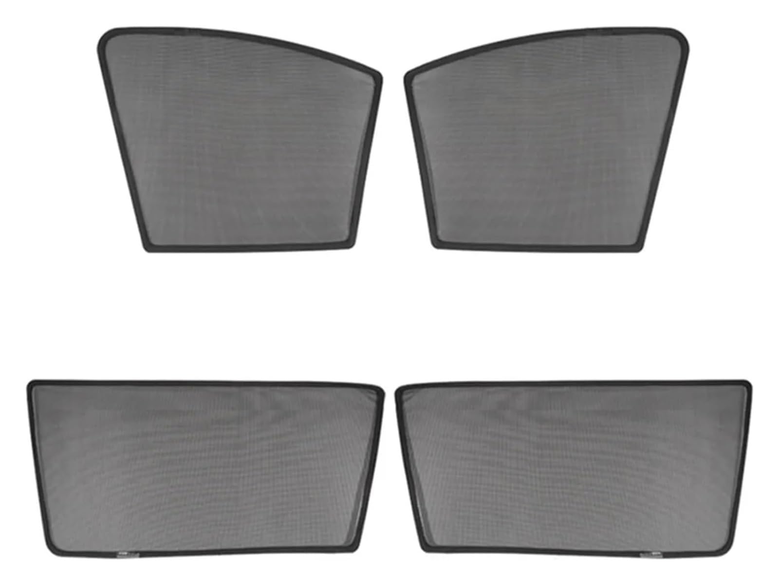 Per VW Per Tiguan 1a Per Generazione 2007-2016 Tendina Parasole Magnetica Personalizzata Finestrino Auto Telaio Parabrezza Anteriore Parasole Auto(2PCS SIDE TRIANGLE)