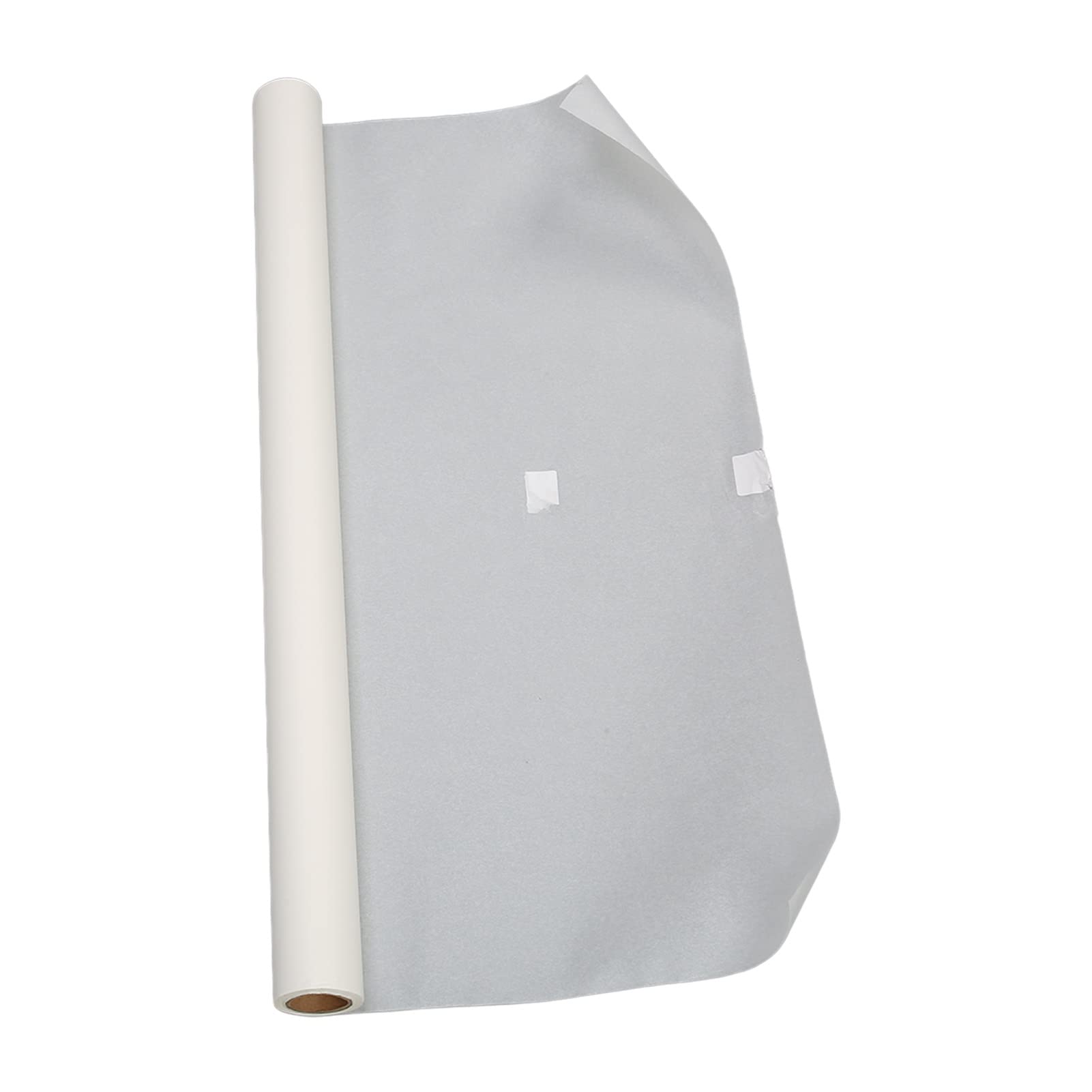 Rollo de papel de calco para bocetos, papel de dibujo de alta translucidez de 24 pulgadas, papel de patrón de confección, papel de patrón de absorbencia para artista de (62cmx46m)