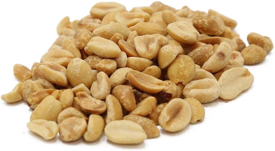 C.J. Dannemiller Peanut Butter Stock, Roasted, Unsalted, Bulk 30 Pound Box, Peanut Splits Roasted In Peanut Oil Great For Making Peanut Butter