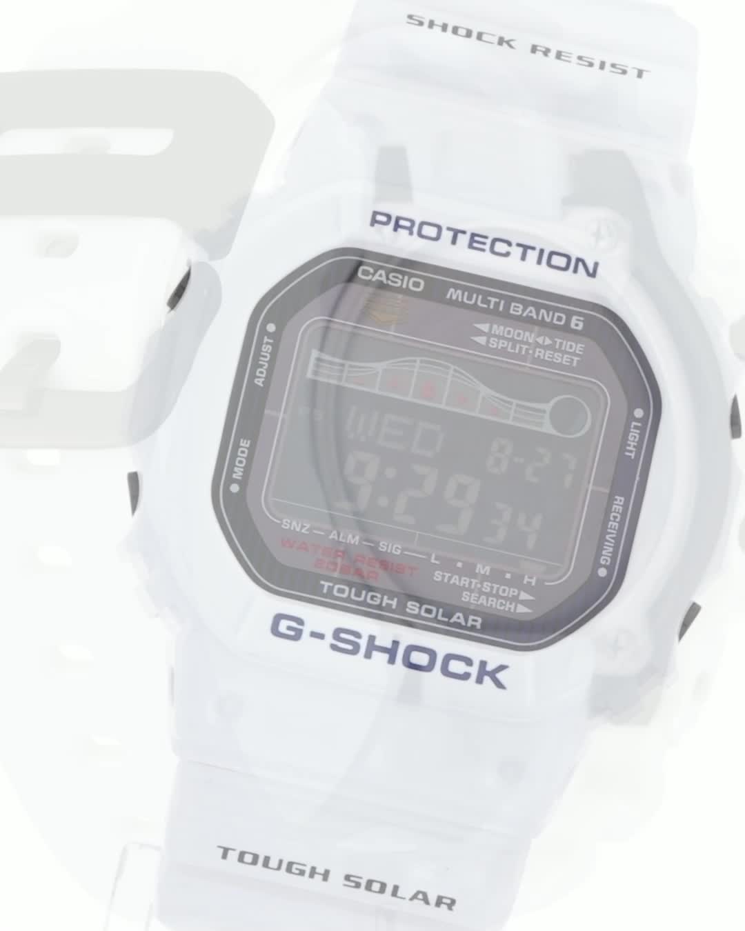 G-SHOCK GWX-5600C G-LIDE シルバーフルメタルカスタム 楽天市場】【MODコンプリート】G-SHOCK GM-5600 フルメタル