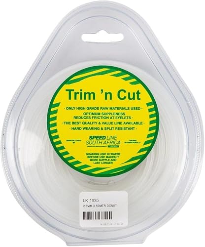 Trimmer Line, 50 Meter x 2.5 mm Size, White