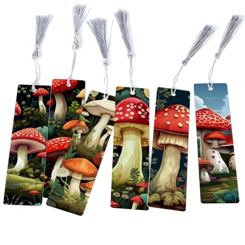 Marque-pages à pompons champignons : l'idée cadeau parfaite pour les passionnés de lecture
