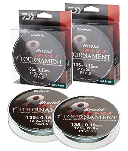 Tresse Daiwa Tournament 8 Braid Evo