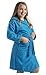 Unisex Boys and Girls Bathrobe, Size Small, Aqua