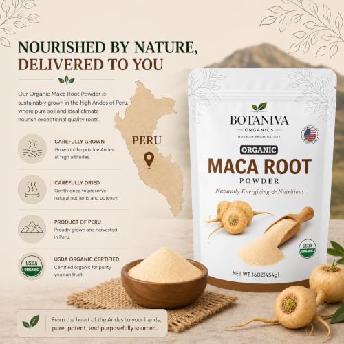 Botaniva Organics Maca Root Powder