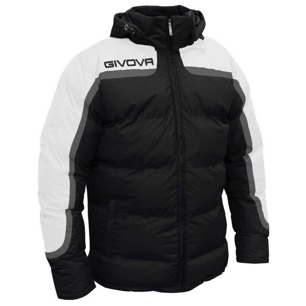 Givova, chaqueta antartide, negro/blanco, 3XS