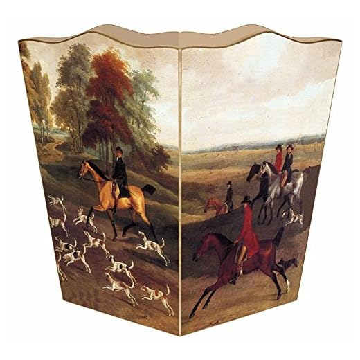 Handmade Rustic English Wastepaper Basket