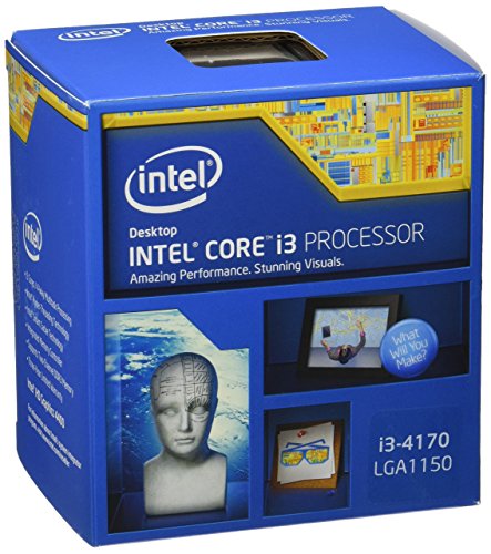 Intel Core i3-4170 reconditionné BX80646I34170 pour PC de bureau familial 3.7 GHz