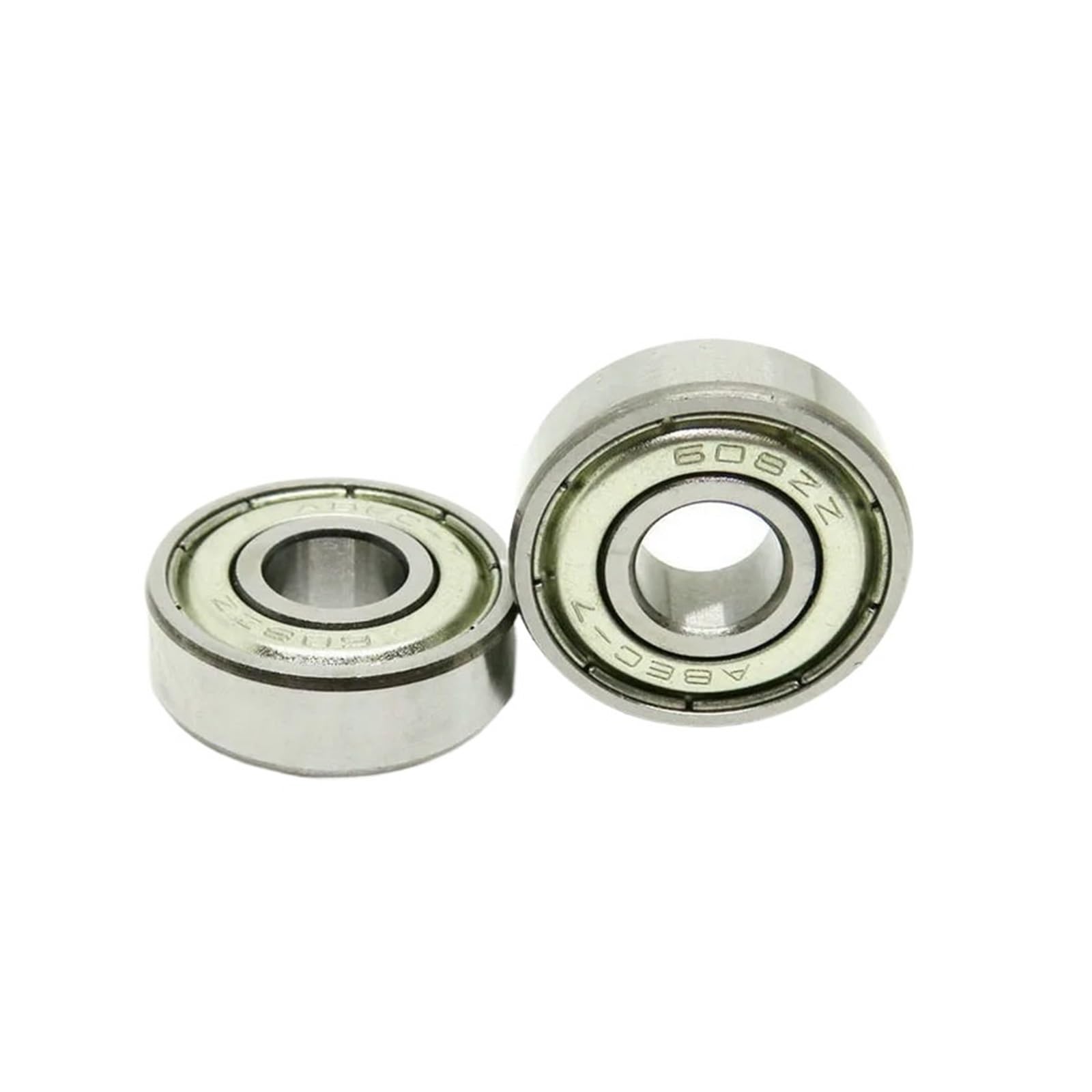 FQJYXWEWL 8 Pieces 608ZZ Bearing 8x22x7 mm ABEC7 deep Groove Ball Bearing 8 * 22 * 7 mm 608 608Z Skateboard Bearing